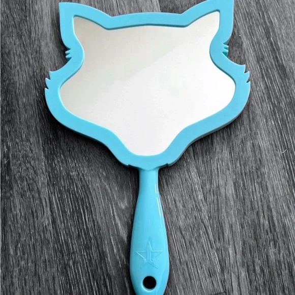 Jeffree Star Blue Nine Lives Cat Spring Box Exclusive Hand Mirror NEW BOX 2024